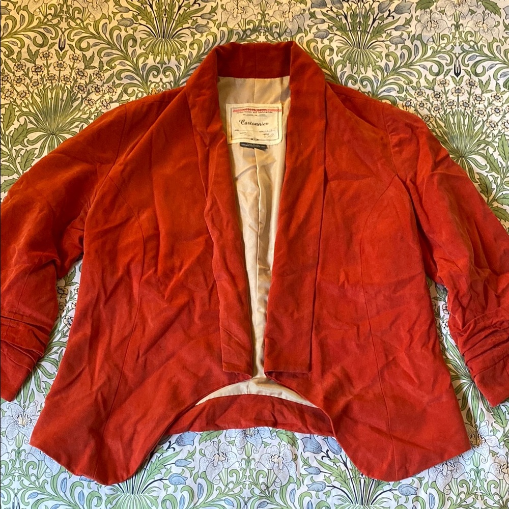 Red Cartonnier Blazer